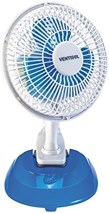 Micro Ventilador, Ventisol, Branco/azul 20cm